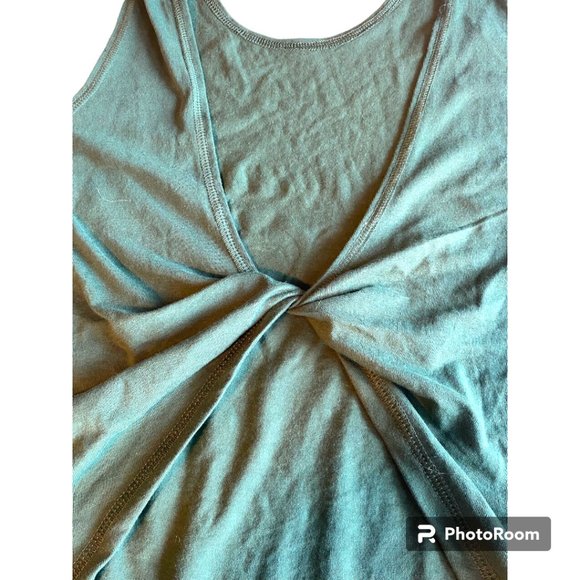 Michigan State University Spartans Women Twisted Backless Tank Top Green NWT  2X - Picture 12 of 12